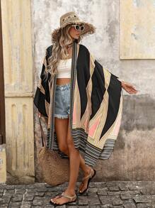 Brillora Geo Print Kimono