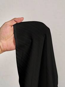 Slaydiva 新款休闲度假春夏小圆领荷叶边袖五分袖不对称下摆双层下摆A字裙迷你连衣裙白色波浪条纹女迷你连衣裙-A款黑色迷你连衣裙短袖夏装休闲小黑裙黑色度假连衣裙黑色夏装女 - 黑色 - 查看 7