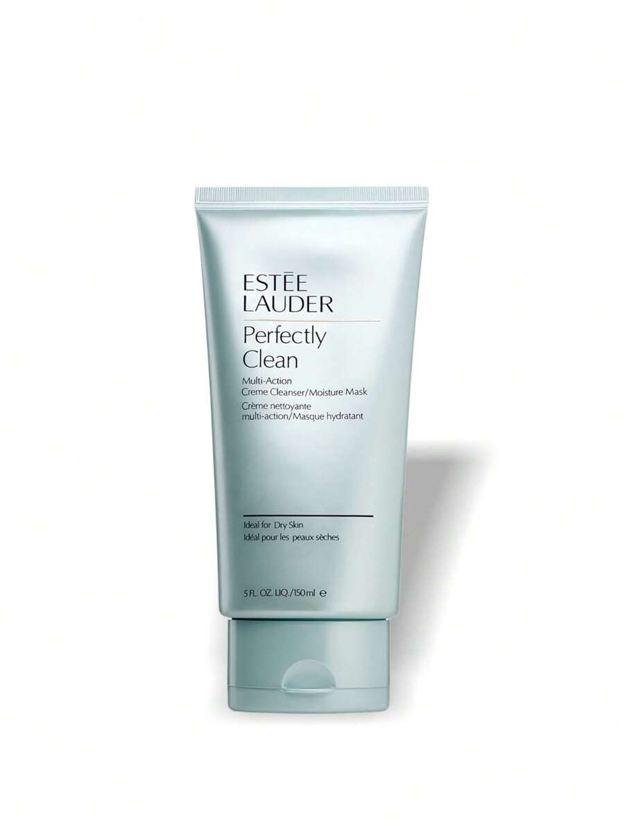 Estée Lauder Perfectly Clean Multi-Action Creme Cleanser/Moisture Mask 150 Ml - White - View 1