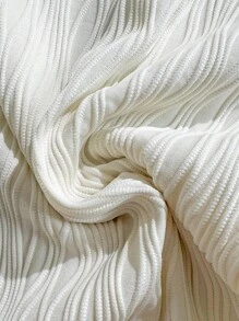 Soleia Women's Summer Beach Starfish Decor Bandeau Sexy Bikini Set With Cover Up Skirt - White - View 9