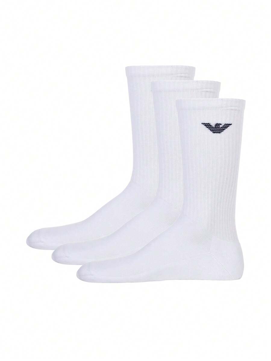 Emporio Armani SOCKS 3 PACK - 白色 - 查看 1