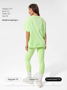 GLOWMODE Pima Cotton Unisex Short Sleeve Round Neck Oversized Tee Daily Casual Spring