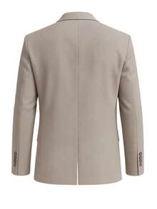 brave soul Checked Blazer, Grey - Grey - View 5