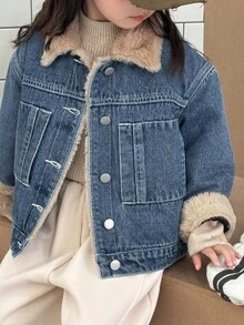 Dazy Kids Girls Padded Coat, Young Girl Fall Clothes