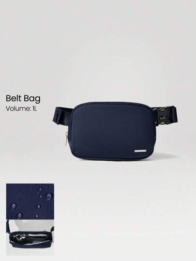 【BLACK PURPLE】Natty belt bag(2色) NWT In Bag HTF Dark Lavender Lululemon Everywhere Belt Bag