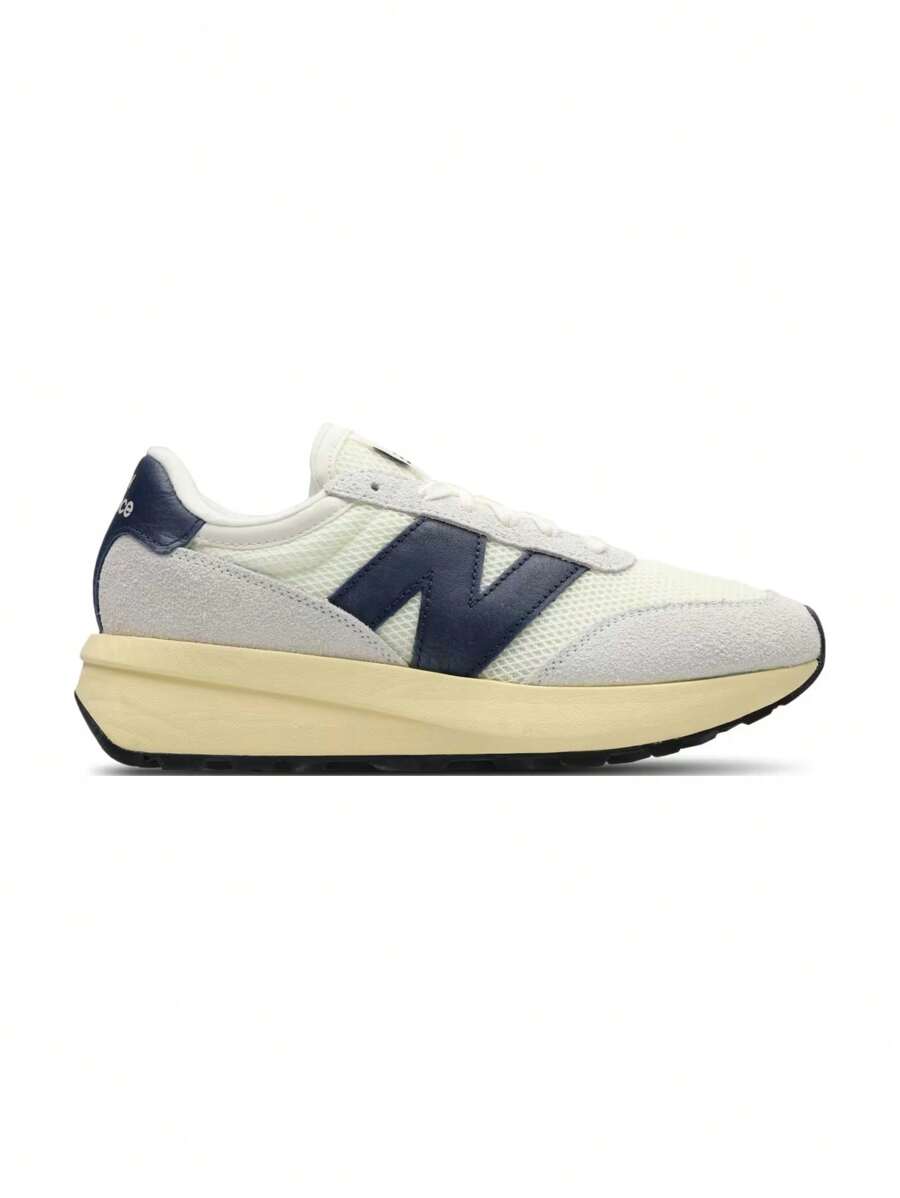 New Balance Unisex Shoes U370EC Navy White - NAVY - View 1