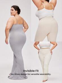 LUVLETTE 加大高腰基本款三角裤腰部收腹塑身透气内裤女士内衣 - 杏色 - 查看 10