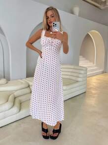 Roylia Váy ren dây mảnh thanh lịch mùa hè dành cho nữ - Nhiều màu - Xem 2