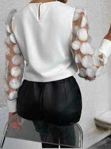 SHEIN LUNE 纯色长袖衬衫，时尚又适合夏天