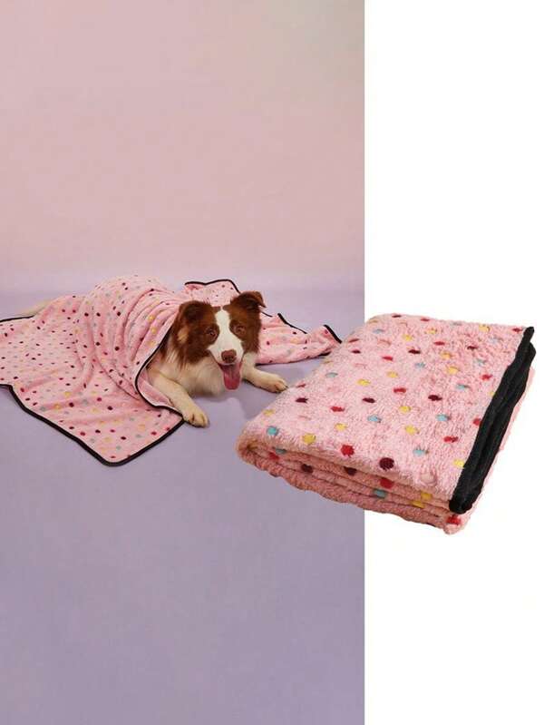 Manta premium para mascotas - Frazada de franela súper suave y felpa de coral para perros y gatos, para kennel/sofá (múltiples tamaños)