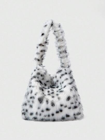 Kawaii Borse a tracolla da donna, borse tote, peluche, alla moda, personalizzate, semplici, versatili, da strada, dolci e cool per ragazze, ragazze alla moda, stile Y2K, vintage, borchie, vintage, adolescenti, stile preppy, per la scuola, il college, autunno e inverno