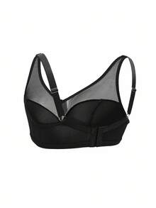 SHAPORA حمالة صدر سوداء خفيفة لا سلك متناهية البساطة - الأسود - مشاهدة 7