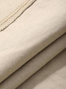 Livesso Pantalones anchos informales y sueltos con bolsillos grandes para mujer de talla grande