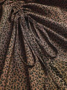 SHEIN Tall Gonna asimmetrica casual plissettata monocromatica, di taglia comoda, adatta per le vacanze