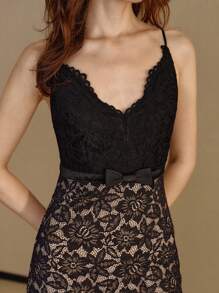 MOTF PREMIUM 优雅浪漫约会之夜蕾丝腰身修身美人鱼长裙