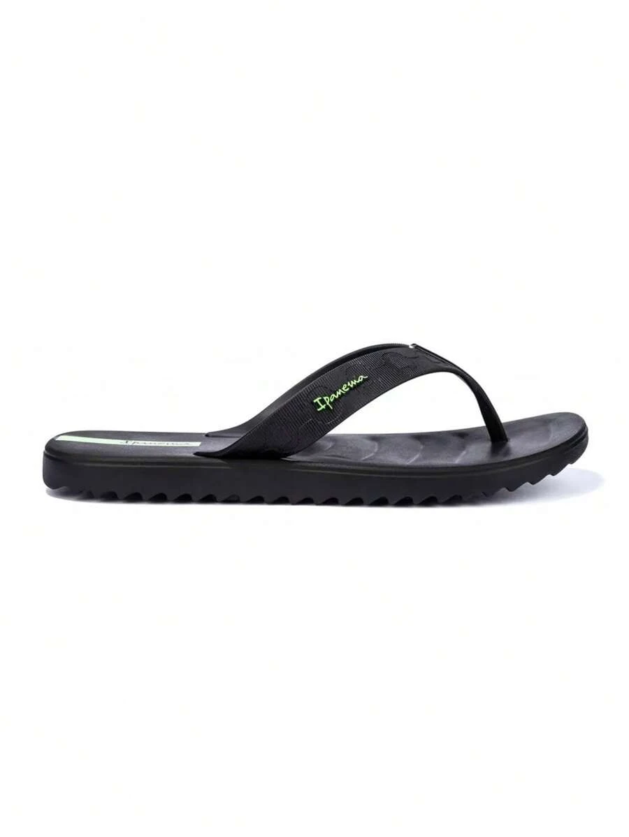 Ipanema Men's Flip Flops City Uomo IP83681 BD998 - Black/black/green - View 1