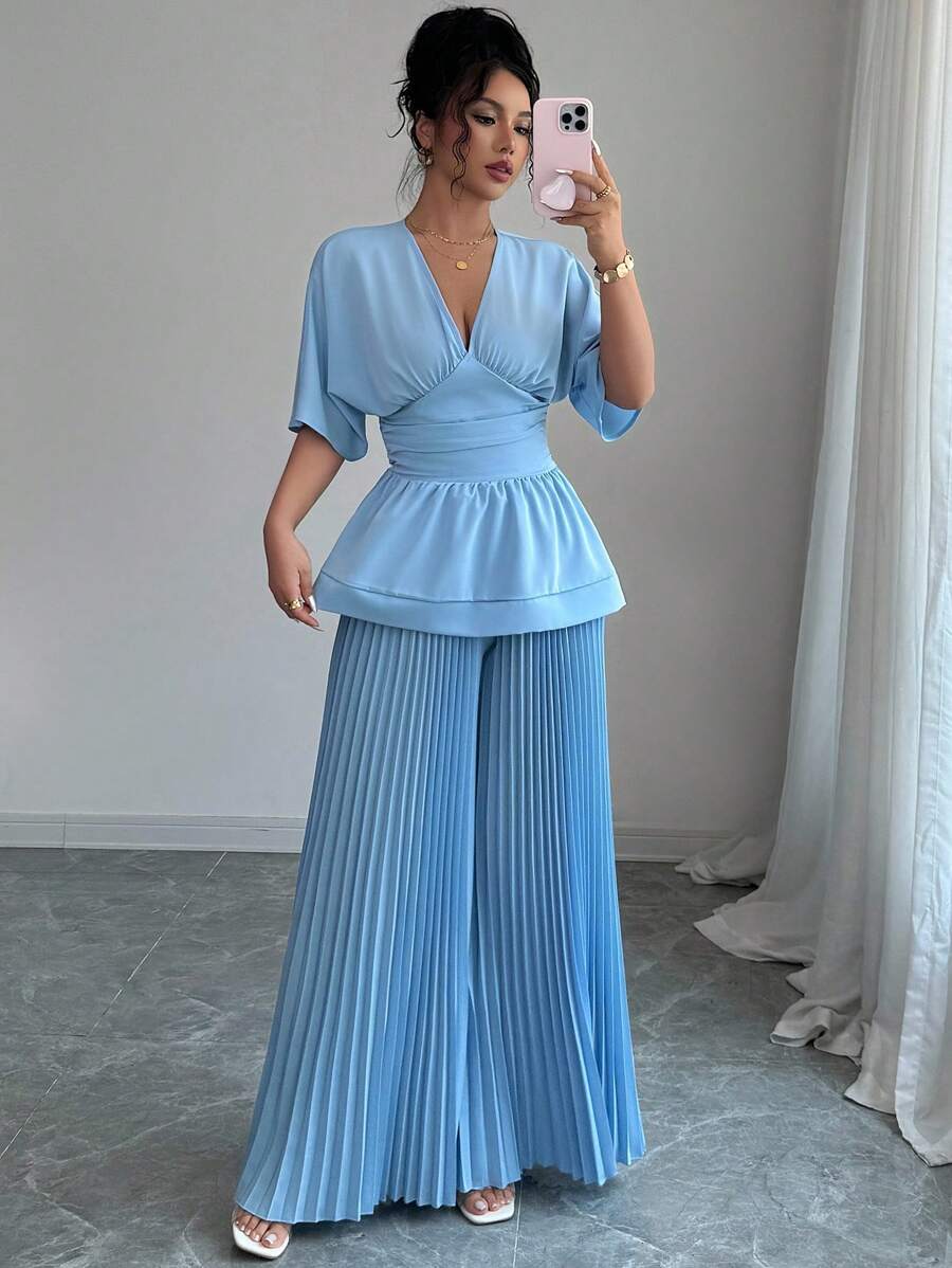 Elenzga Women Two Pieces Outfits For Daily Wear