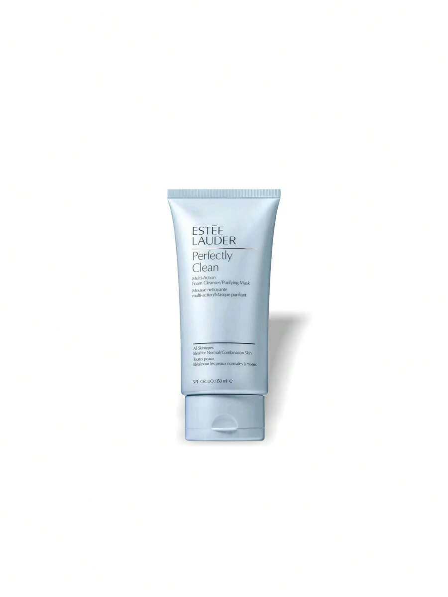 Estée Lauder Perfectly Clean Multi-Action Foam Cleanser/Purifying Mask 150 Ml - 白色 - 查看 1