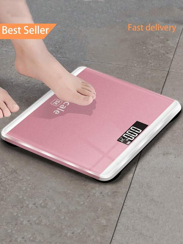 SHEIN 1pc 0.2-180KG Electronic Body Scale Smart Weight Scale Home Commercial Electronic Scale For Weighing