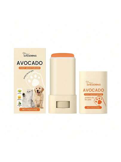 1 件装宠物爪膏猫狗爪子保湿霜深层保湿除臭去除污垢防止干燥开裂清洁保湿霜