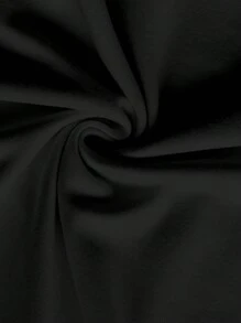 SHEIN Clasi Curve Plus Size Women's Daily Casual Elegant Print Round Neck Double Layer Small Cap Sleeve Loose Blouse,Summer For Women Suitable For Going Out - Multicolor - View 5