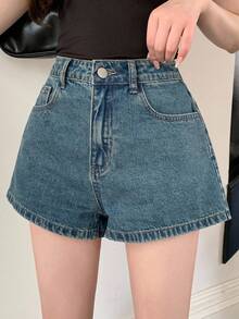 DAZY 女式超短A字休闲街头风牛仔热裤，性感清纯