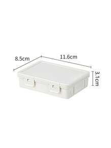 Madebyblanc 1pc/2pcs Cosmetic Small Parts Hair Accessory Storage Box, Household Hairpin Jewelry Box, Detachable Jewelry Box, Multifunctional Valley Small Card Organizer Box - Multicolor - View 9