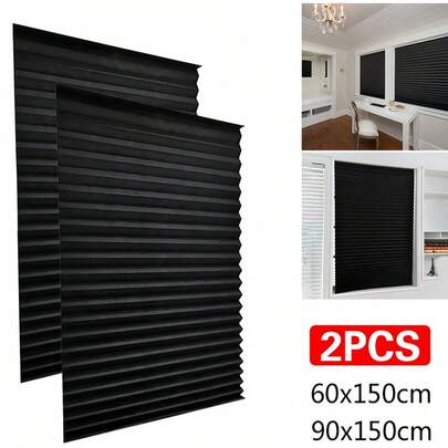 1 cái Rèm tự dính che tối phòng, Rèm cửa sổ Zebra Rèm che tối phòng Rèm cuộn và kéo cho cửa sổ Rèm cửa kiểu Pháp cho nhà bếp Phòng tắm Quà tặng sinh nhật Tốt nghiệp