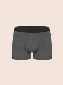 EverLounge 5PCS Men's Casual Contrast Color Elasticated Waist Boxer Briefs Multipack Trunk - Multicolor - View 8