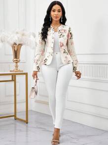 SHEIN Lady Áo khoác mỏng Four Seasons cho nữ tay dài thanh lịch lãng mạn thường ngày đi làm công sở thường ngày cho phụ nữ công sở cho phụ nữ công việc phụ nữ làm việc cho phụ nữ quần làm việc váy công sở cho phụ nữ áo công sở làm việc làm việc trang phục công sở cho phụ nữ trang phục công sở cho phụ nữ váy công sở công sở thường ngày cho phụ nữ áo trang trọng cho phụ nữ công sở chuyên nghiệp trang phục công sở cho phụ nữ giáo viên cho phụ nữ giáo viên áo sơ mi giáo viên giáo viên vào mùa thu/đông - Nhiều màu - Xem 7