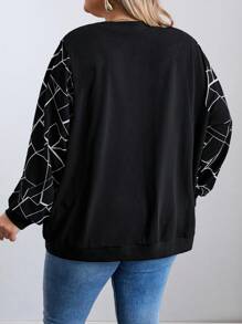 SHEIN CURVE+ 大尺碼秋季衣物 秋冬衣物 冬季衣物 冬季大尺碼飛行夾克 2026 22W - 彩色 - 查看 2