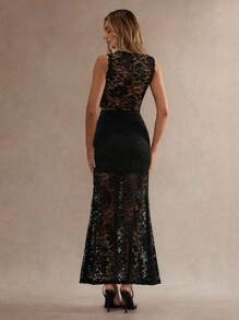 Glamine Women Two Pieces Outfits For Daily Wear Fall Women Clothes Back To School - Black - View 2