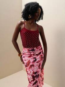 Zolique Women's Fashion Sexy Mesh Print Skirt, Summer Fall Cloth For Women - Multicolor - View 3