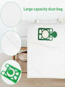 2/5/10pcs For British Purifier Numatic Henry Vacuum Cleaner Accessories Dust Bag NVM-1CH Filter Bag, Suitable For Models NVM-1CH/604015 NOS250B HVR200M-22 Hetty HET200A Harry HHR200A - White - View 9