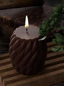 Rotating Raindrop Candle Silicone Mold Geometric Gypsum Wool Column Ball Table Mold - White - View 7