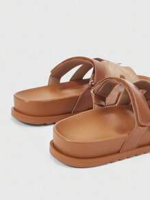 HighSole Novos Chegados Sandálias Rasteiras Femininas de Verão, Moda e Versáteis