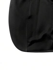 Calvornis 男士商务通勤绅士舒适西装外套 - 黑色 - 查看 6