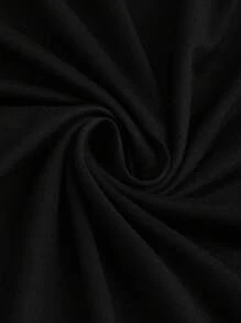 SHEIN Unity 2pcs Women Elegant Party Set: Solid Color Fishtail Skirt & Floral Print Skirt Fall Cloth For Women - Rose Red - View 4