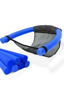 1 pièce Chaise de piscine confortable en maille - Détendez-vous et flottez avec style avec cet équipement de piscine, lit flottant de piscine, anneau flottant, convient pour les vacances d'été, Noël, comme cadeau de vacances