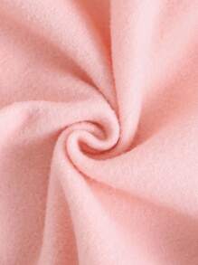 Cozy Pixies Áo nỉ dài tay cổ bóng chày thêu chữ màu tương phản thời trang thu đông cho bé gái, có miếng vá, đa năng, lót nhiệt - Hồng - Xem 8