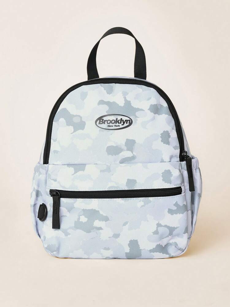 Camo Pattern Lightweight Mini Kids Backpack