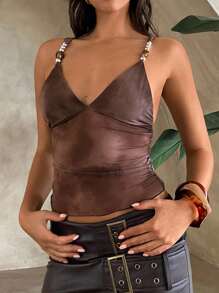 Aloruh Women's Boho Vintage Fashion Tie-Dye Printed Slim Fit Camisole Top For Summer See Through Top Brown Top Mesh Top Transparent Top Y2k,Y2k Clothes,Y2k Top Tops
Summer Tops,Tank Tops,Crop Tops,Tops For Women,Blusas Bonitas De Mujer,Going Out Tops Women,Crop Top,Going Out Tops.Women Tops, Fall Women Clothes
