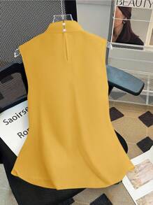 GlowEve CURVE 大码女式优雅时尚个性化百搭休闲通勤蝴蝶结衬衫