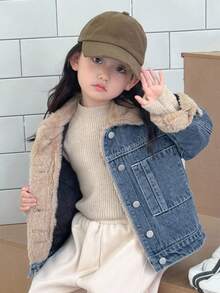 Dazy Kids Girls Padded Coat, Young Girl Fall Clothes