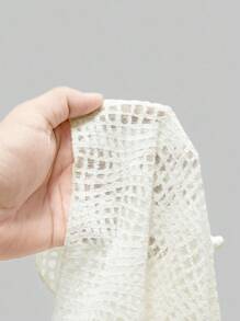 ROMWE Grunge Punk 女士不对称荷叶边领露背不对称下摆衬衫