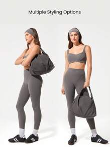 GLOWMODE 17L 纹理防水单肩包 - 灰色 - 查看 2