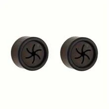 2/4/8pcs Self-Adhesive Wall Mounted Towel Hook Rings, Bathroom Kitchen Home Towel Rack, No-Drill - Black - View 9