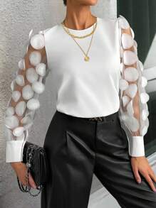 SHEIN LUNE 纯色长袖衬衫，时尚又适合夏天