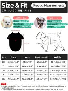 1pc Floral Print Pet Dress With Bow - Multicolor - View 4