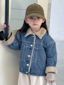 Dazy Kids Girls Padded Coat, Young Girl Fall Clothes